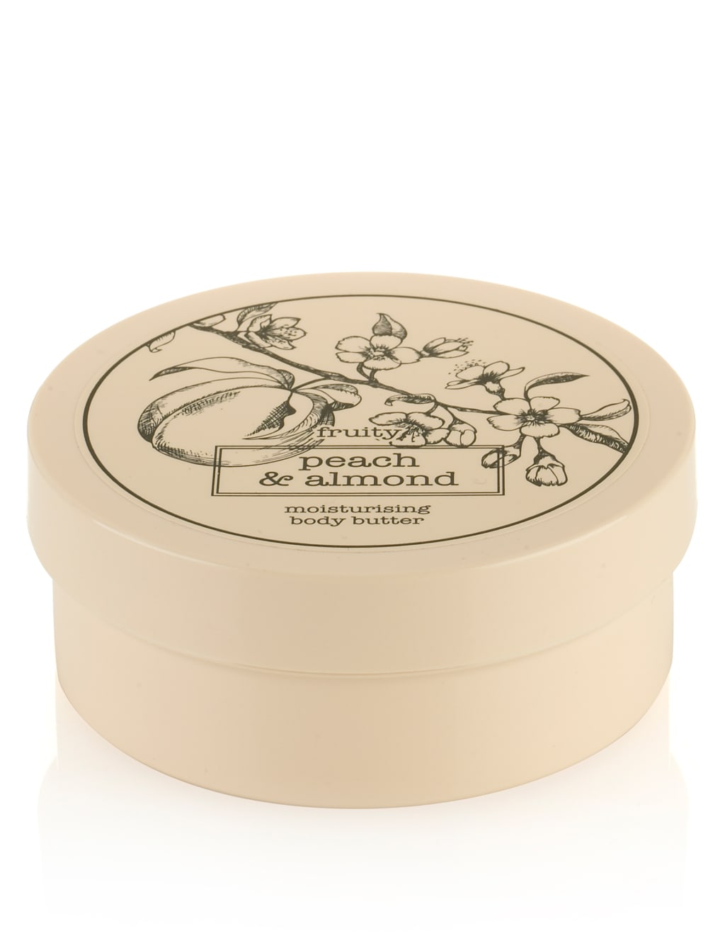 Fruity Peach & Almond Moisturising Body Butter 200ml 1 of 2