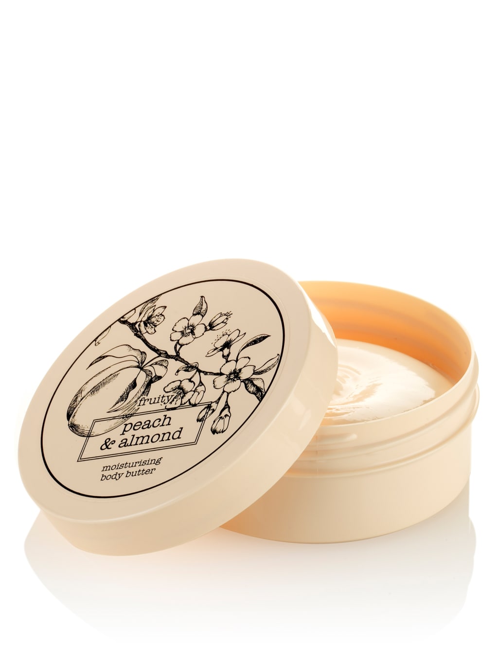 Fruity Peach & Almond Moisturising Body Butter 200ml 2 of 2