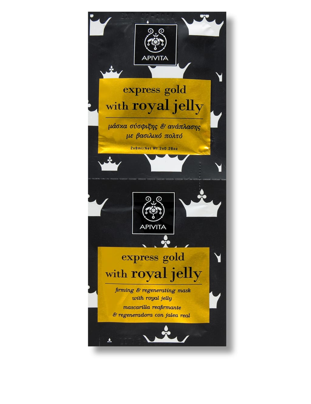 2 Express Gold with Royal Jelly Masks 2 x 8ml 1 of 1