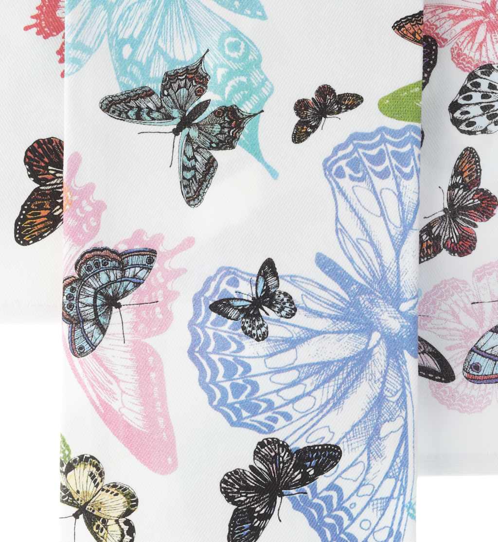 3 Butterfly Tea Towels 2 of 2