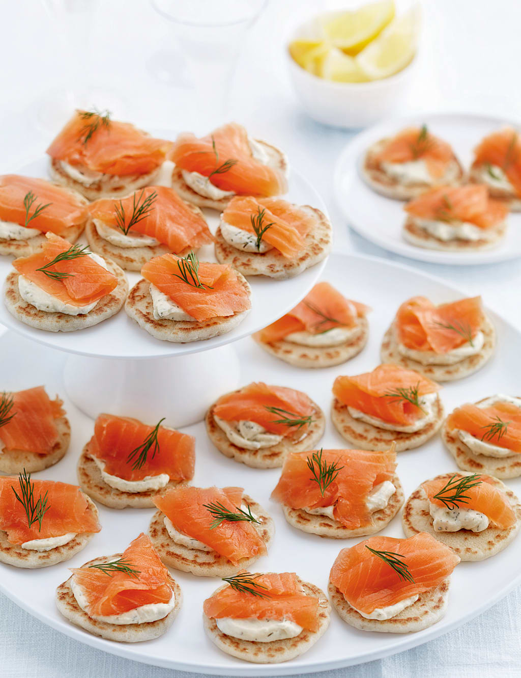 24 Lochmuir™ Oak & Applewood Smoked Salmon Blinis 1 of 1
