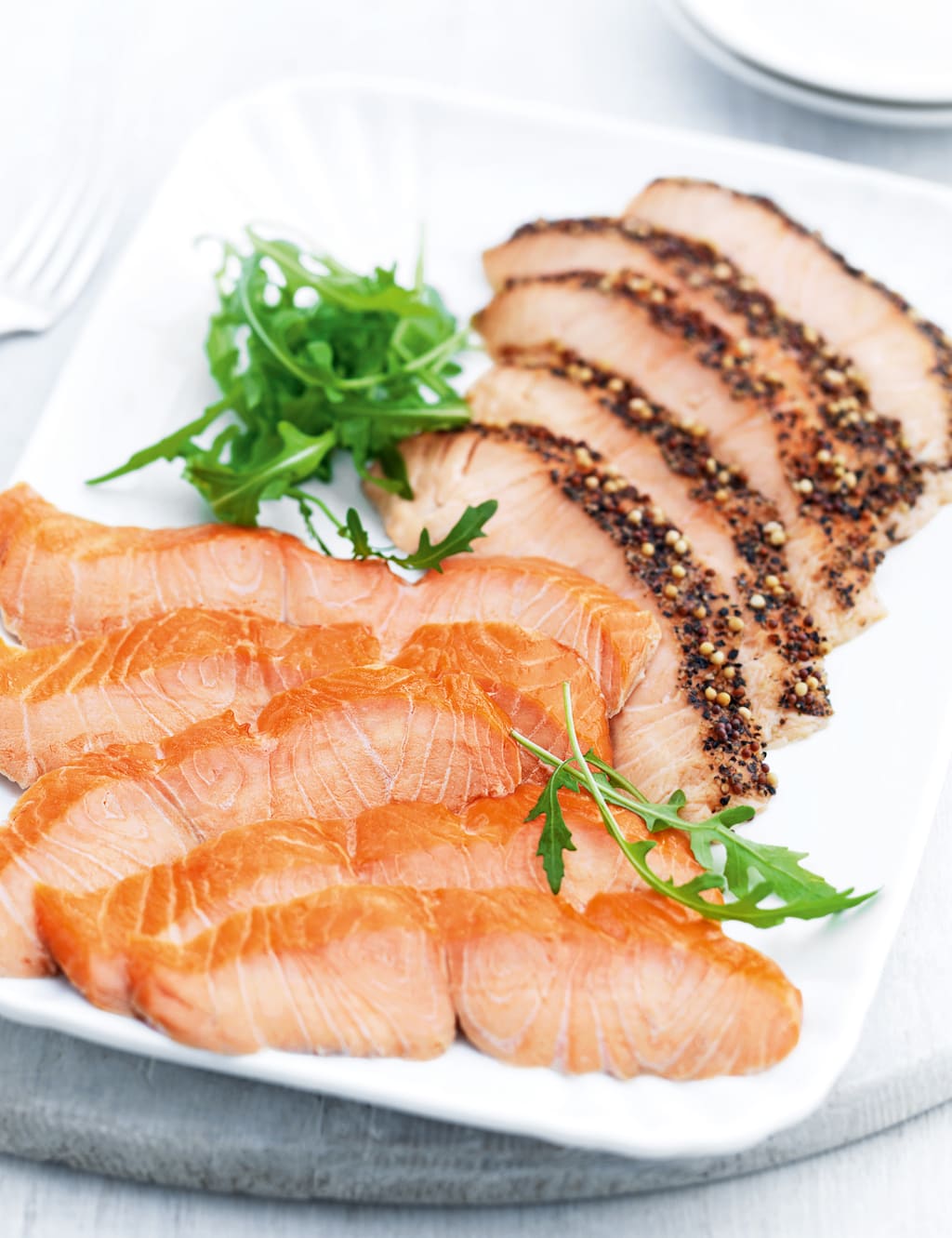 Arbroath Hot Smoked Lochmuir Salmon & Trout Selection 1 of 1