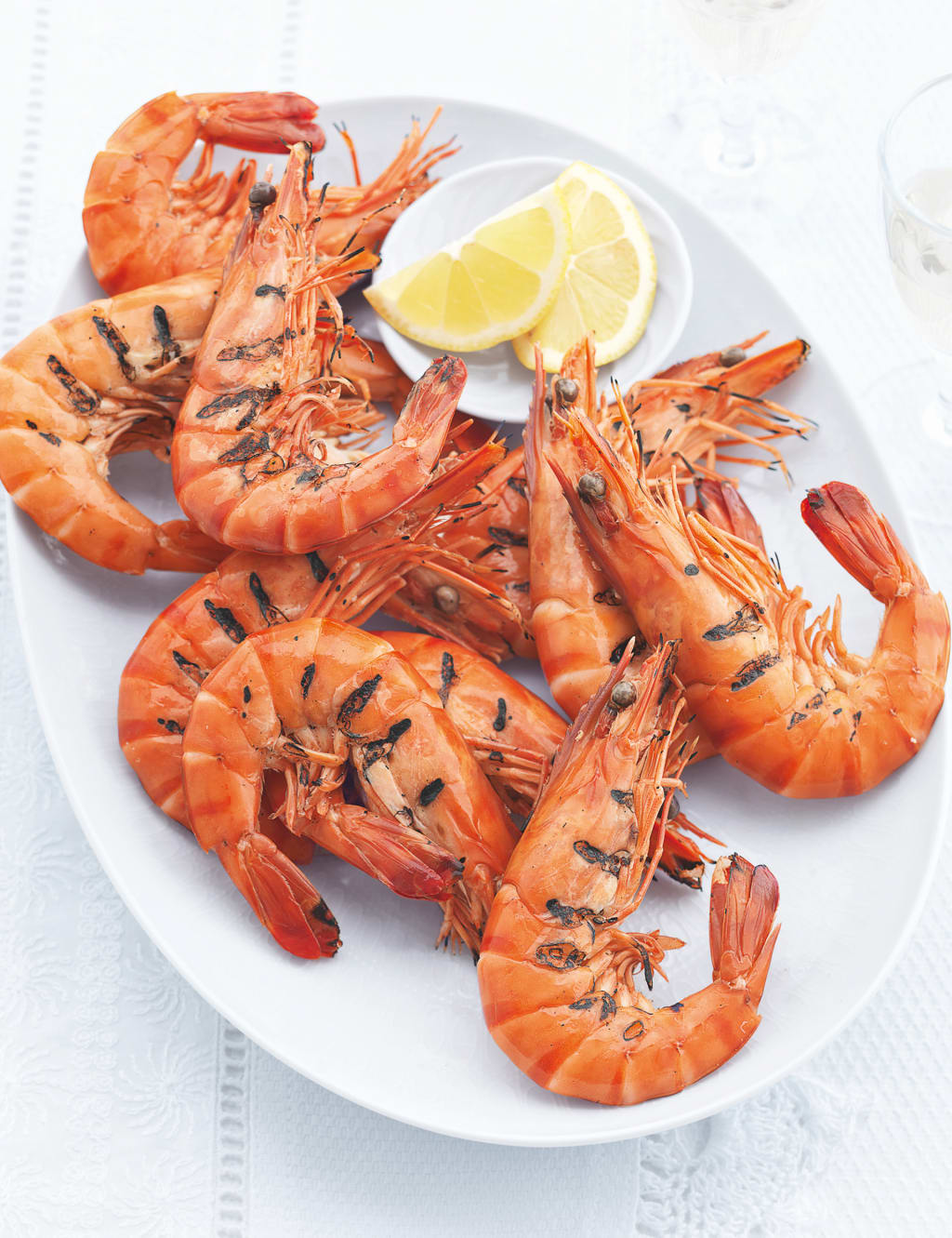 12 Extra-Large Chargrilled Madagascan Prawns 1 of 1