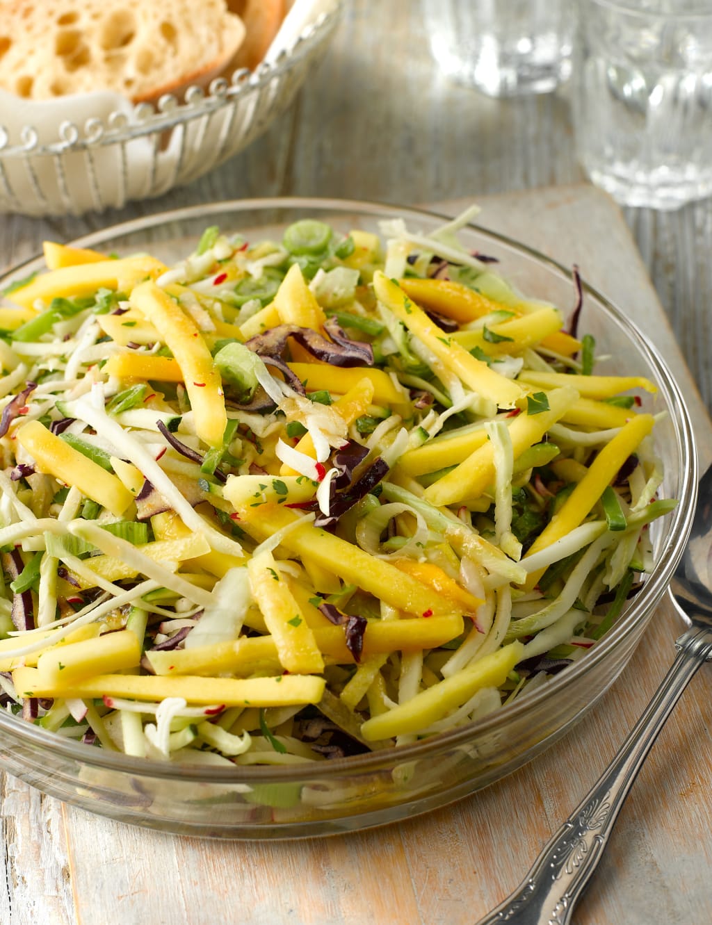 Mango, Mange Tout & Coriander Slaw 1 of 3