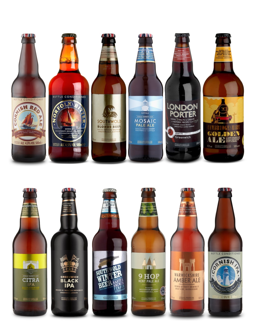 Classic Beer Selection - Case of 12 1 of 1