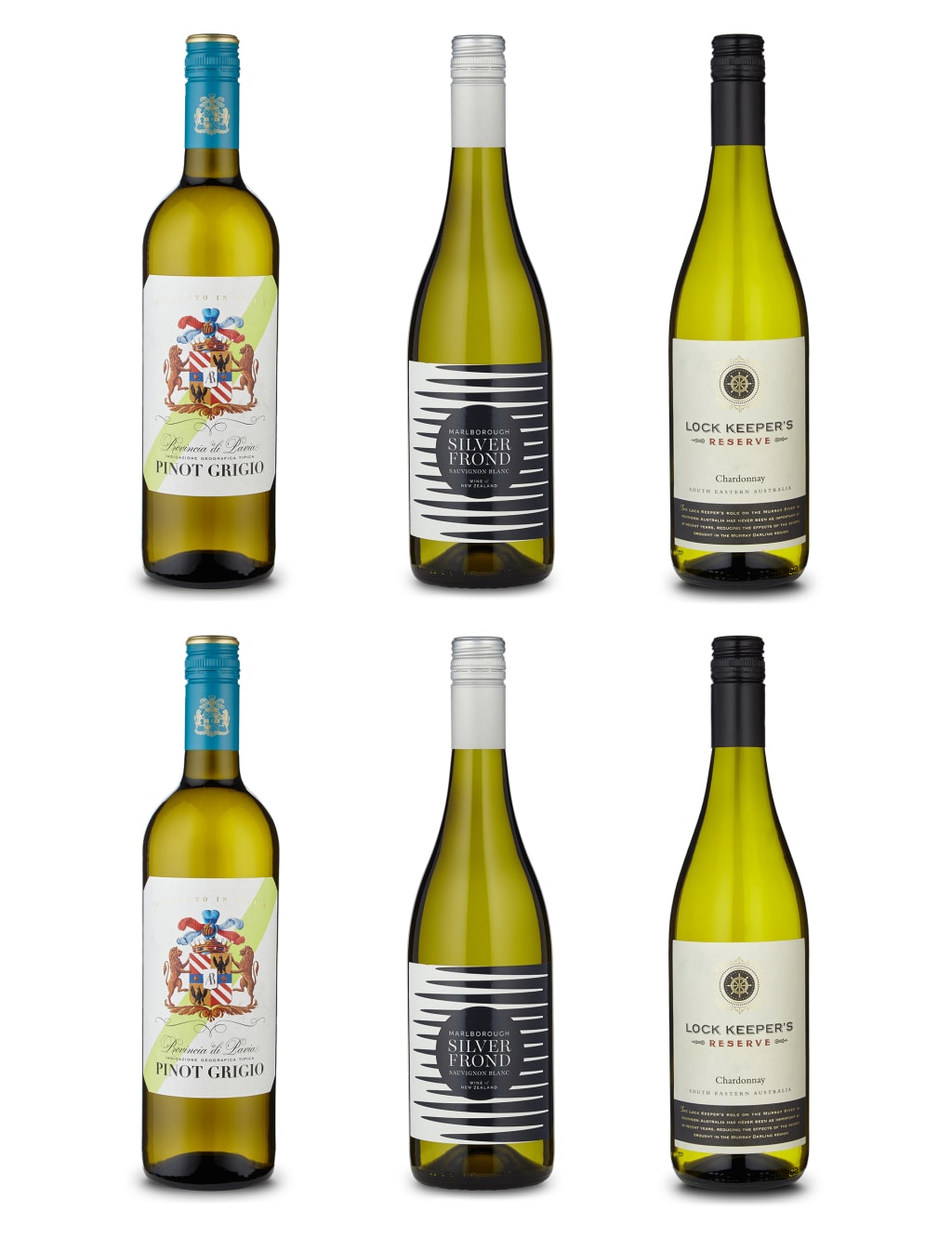 White Wonders Mixed Wine Case - Case of 6 1 of 1