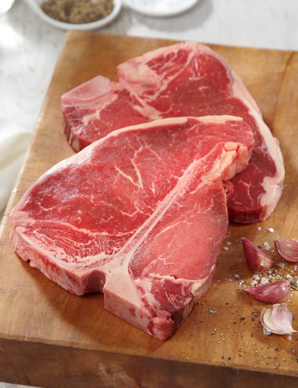 2 Thick Cut T Bone Steaks 2 of 2