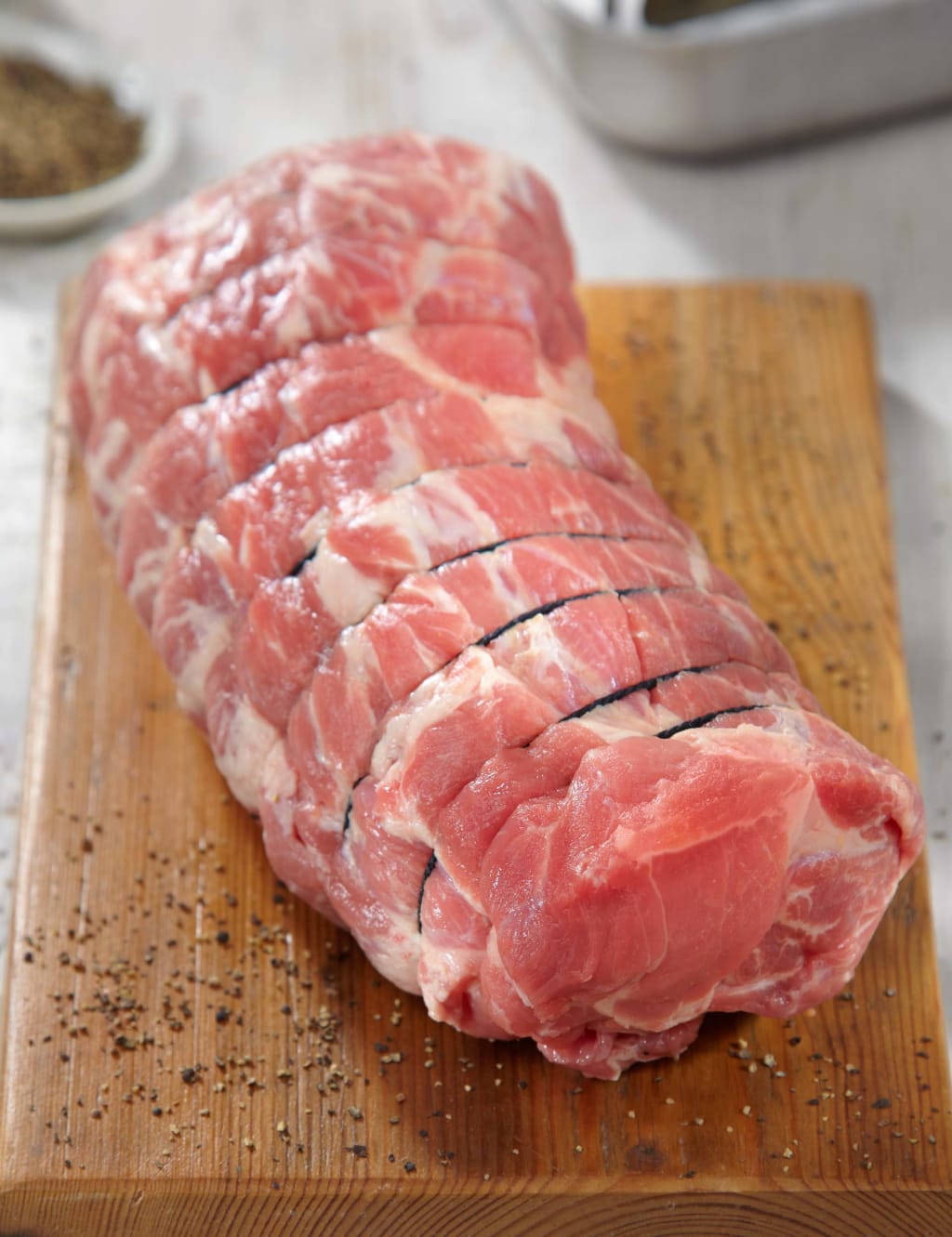 Gloucester Old Spot Pork Shoulder Boneless Joint 2 of 3