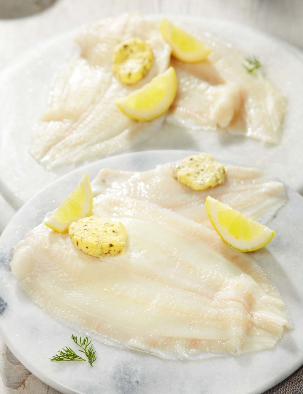 4 Lemon Sole Fillets with Lemon & Sea Salt Butter 2 of 2