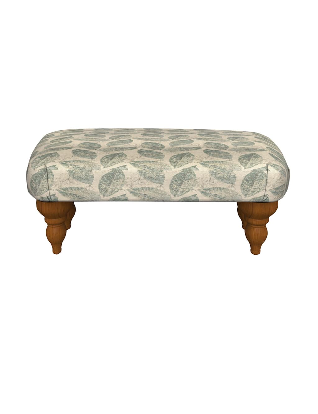 Oxford Coldale Teal Footstool - Self Assembly - Next Day Delivery 1 of 1