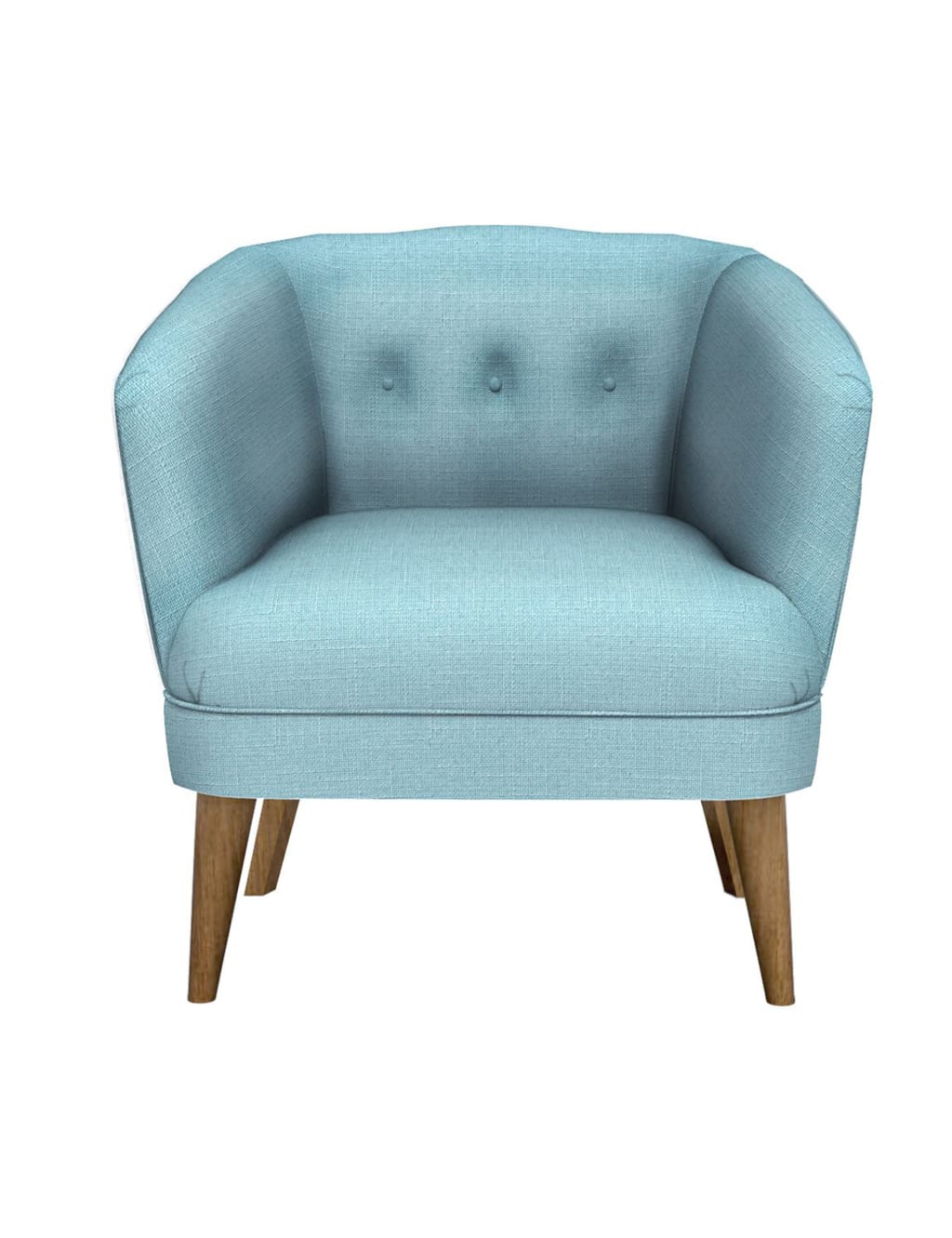 Benni Armchair Veela Aqua - Self Assembly 1 of 1