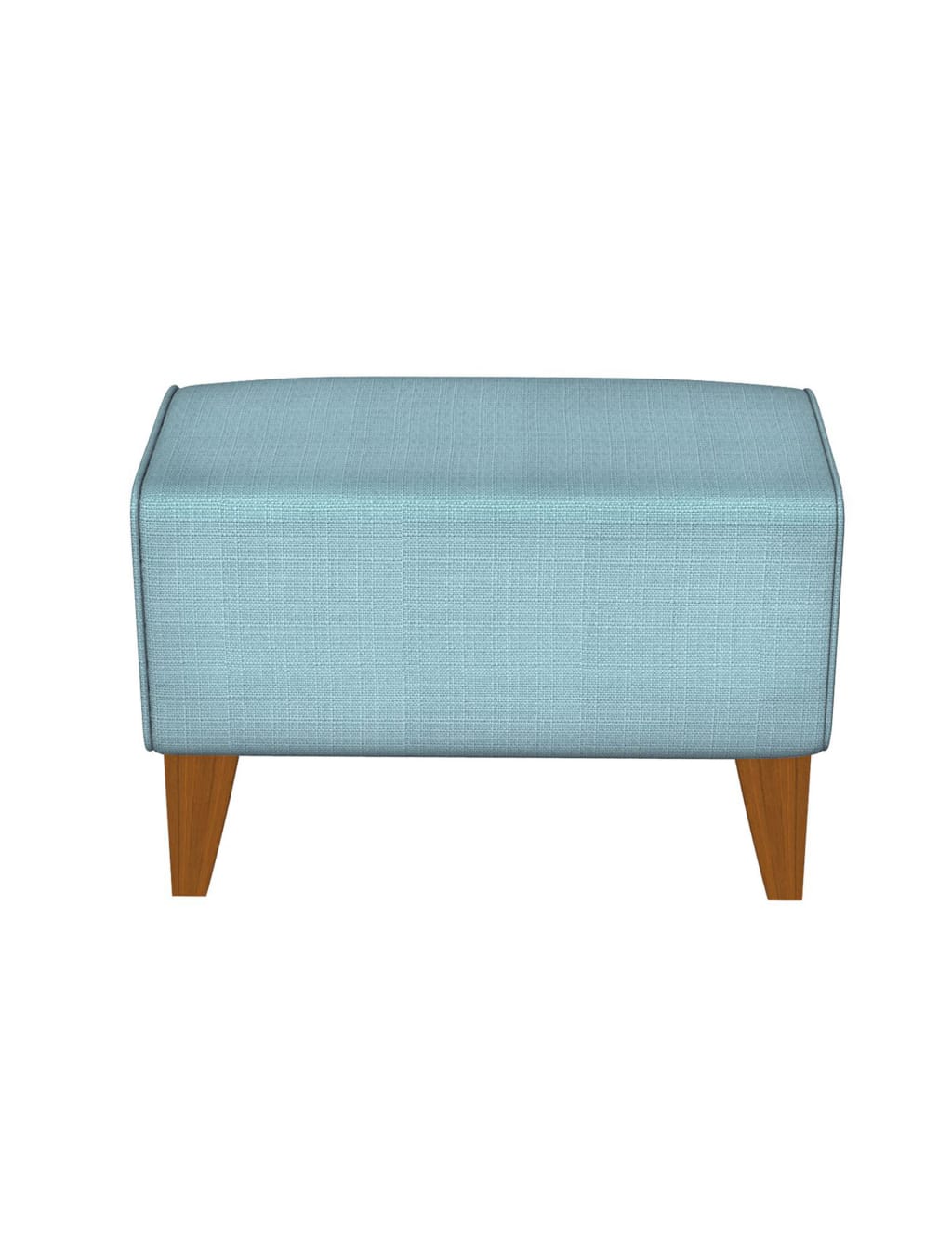 Cabot Footstool Soljen Aqua 1 of 1