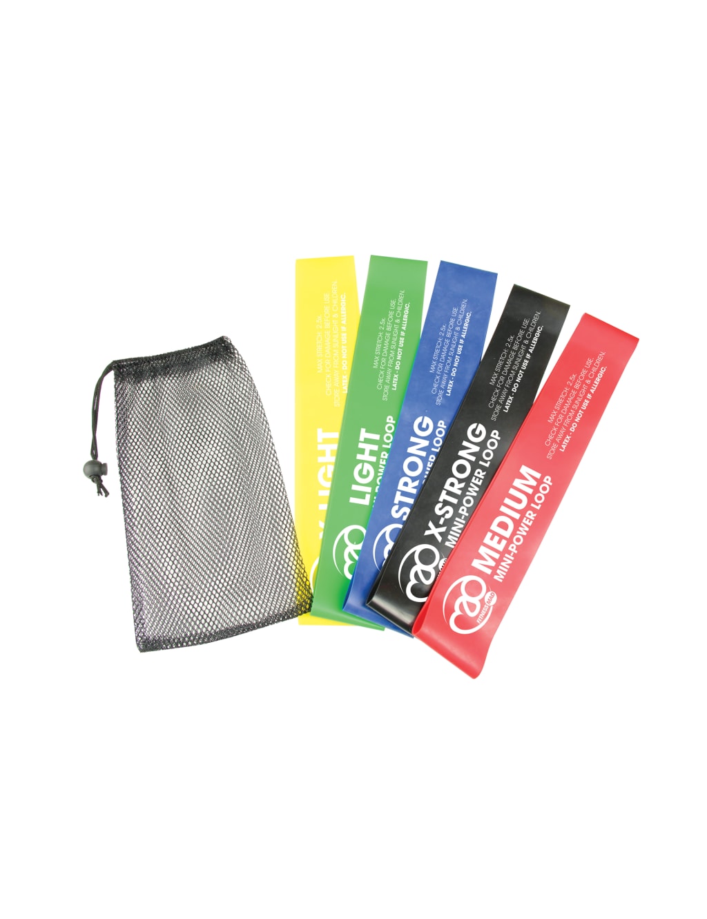 Set of 5 Mini Power Loop Resistance Bands 1 of 1