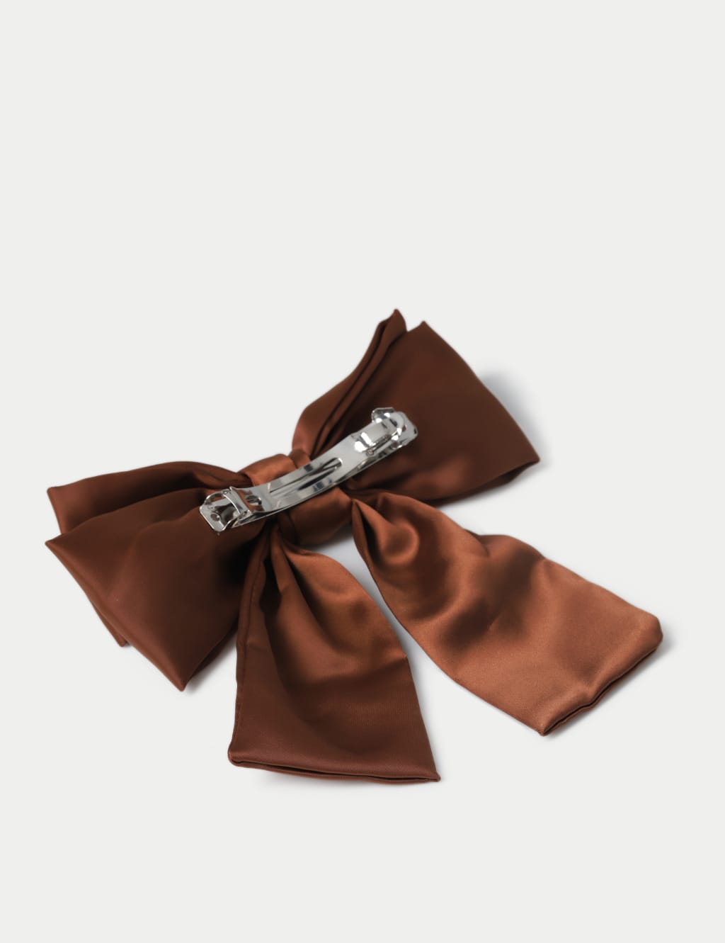 Chocolate Satin Bow 3 of 3