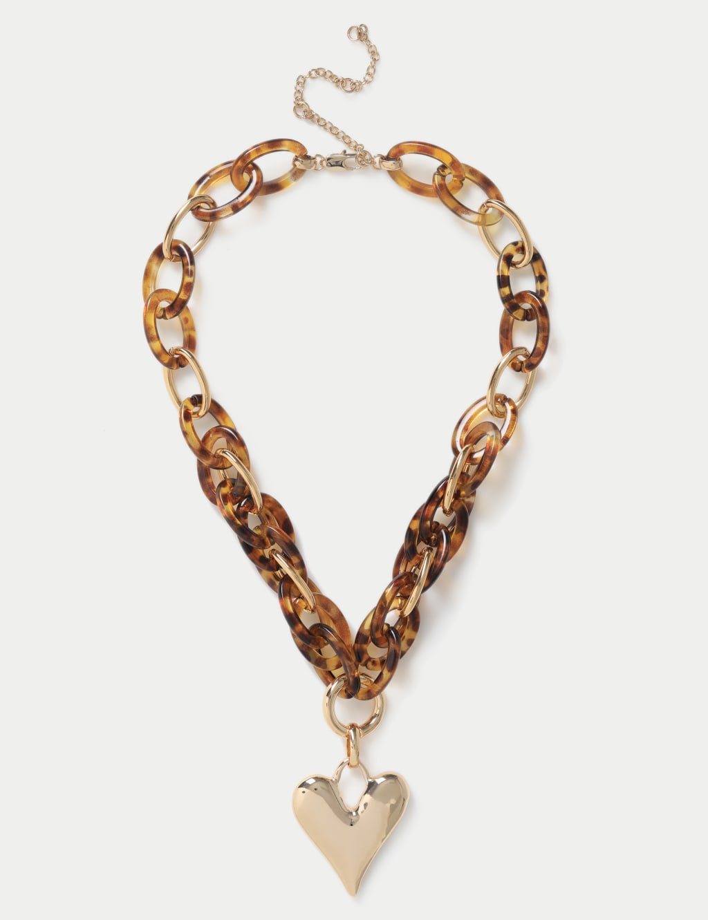 M&s heart necklace discount