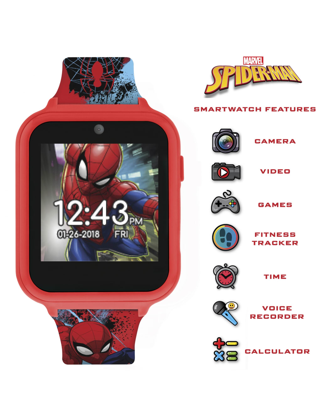 Spider man activity tracker on sale