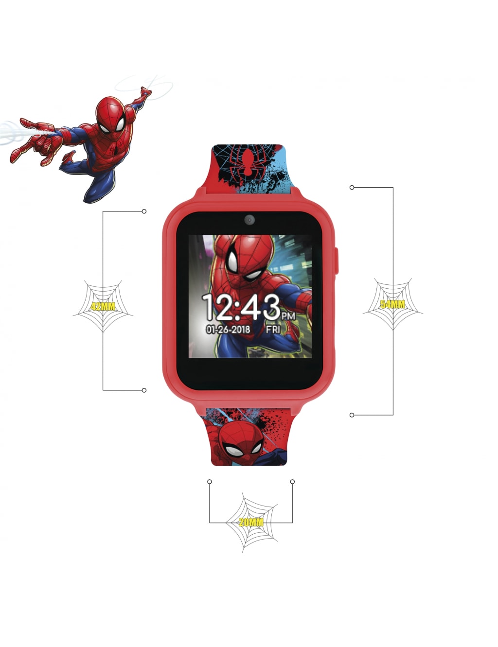 Spider Man Smartwatch Character M S