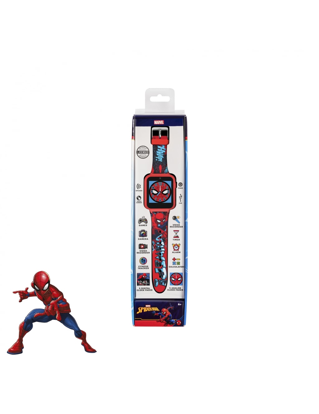 Spider man fitness watch outlet