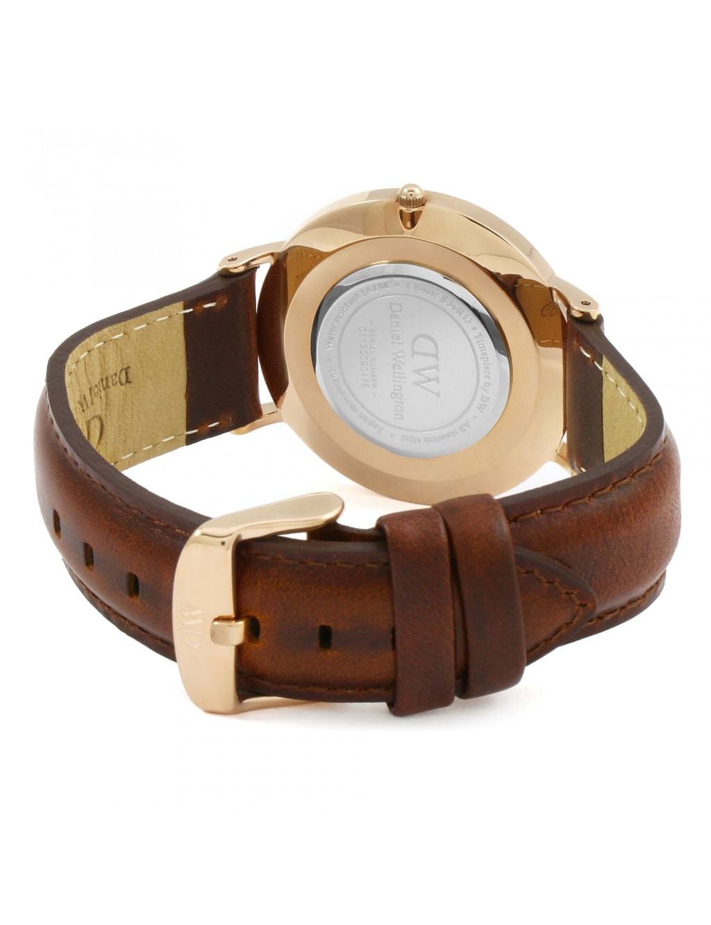 Daniel Wellington St Mawes Brown Leather Watch 3 of 5