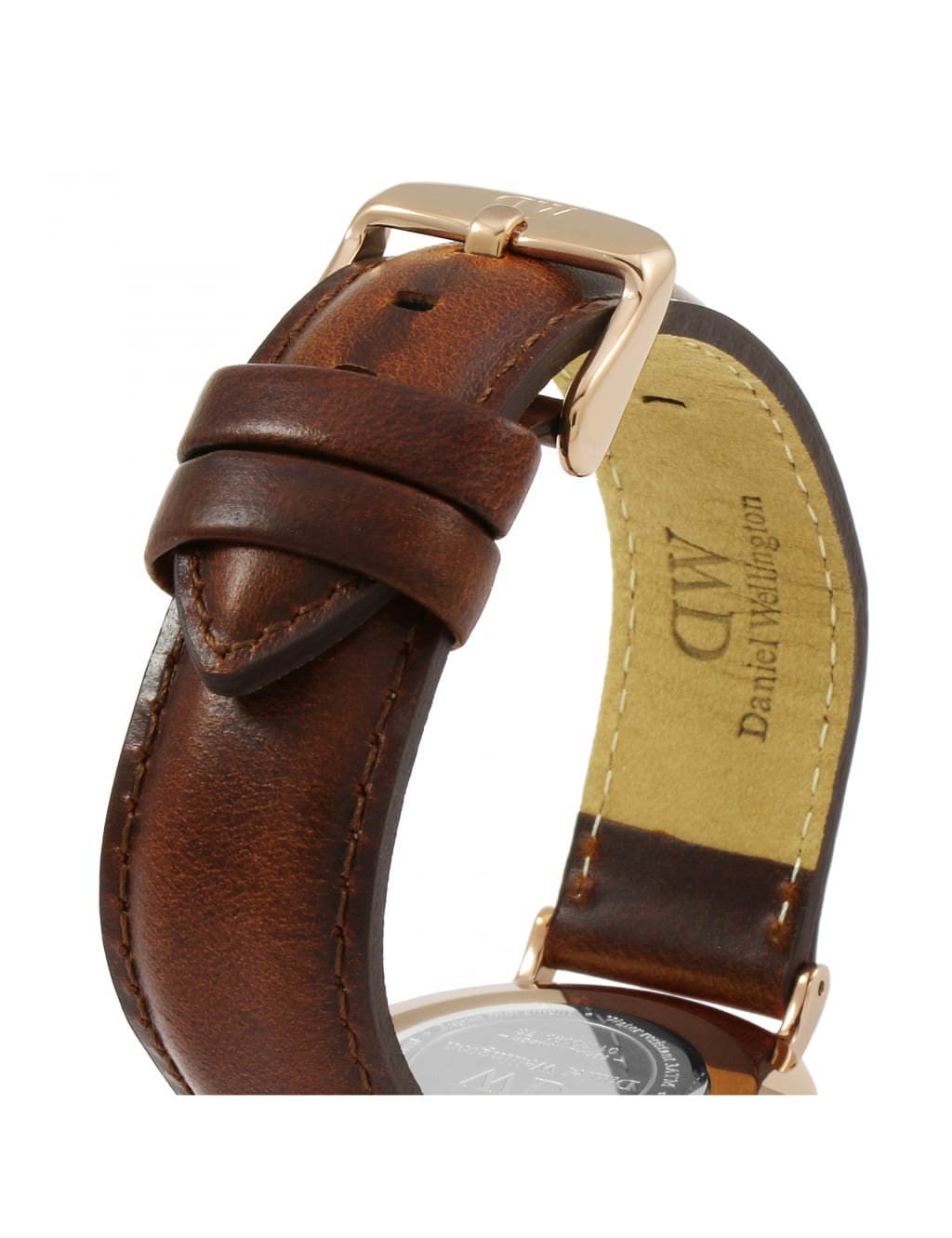 Daniel Wellington St Mawes Brown Leather Watch 4 of 5