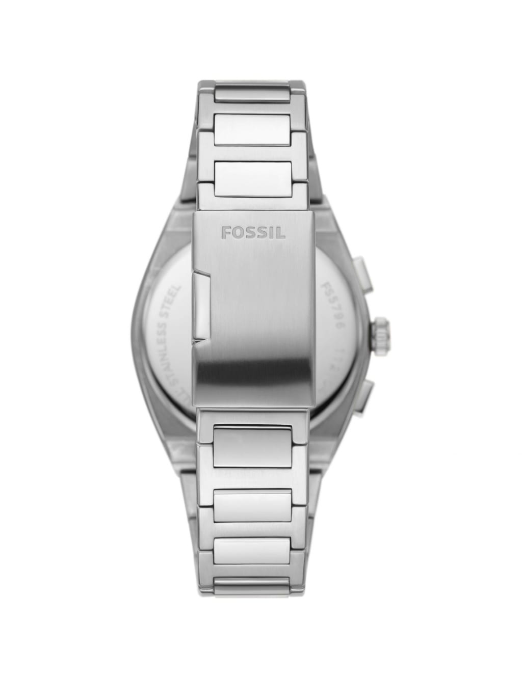 Fossil Everett Stainless Steel Chronograph Watch 2 of 7