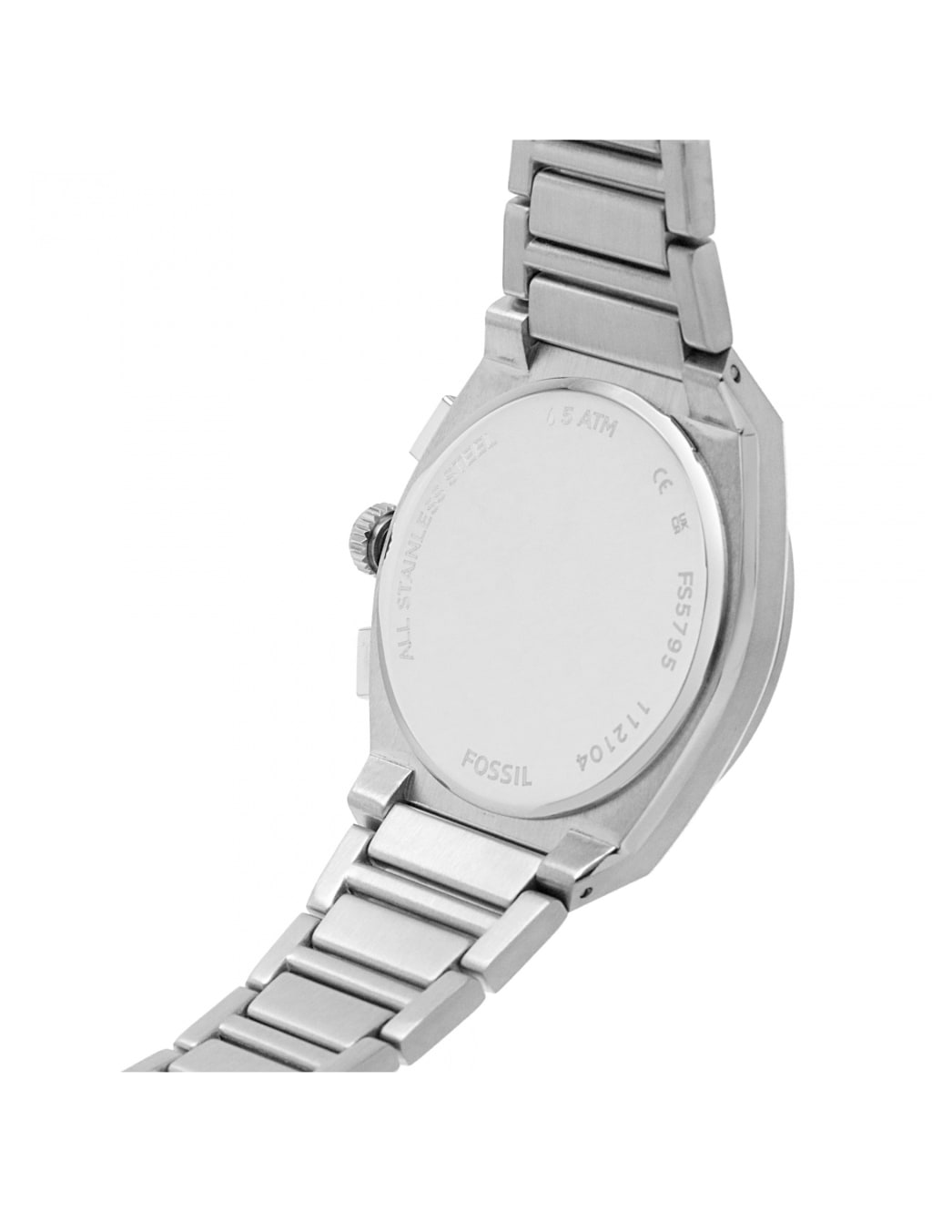 Fossil Everett Stainless Steel Chronograph Watch 4 of 7