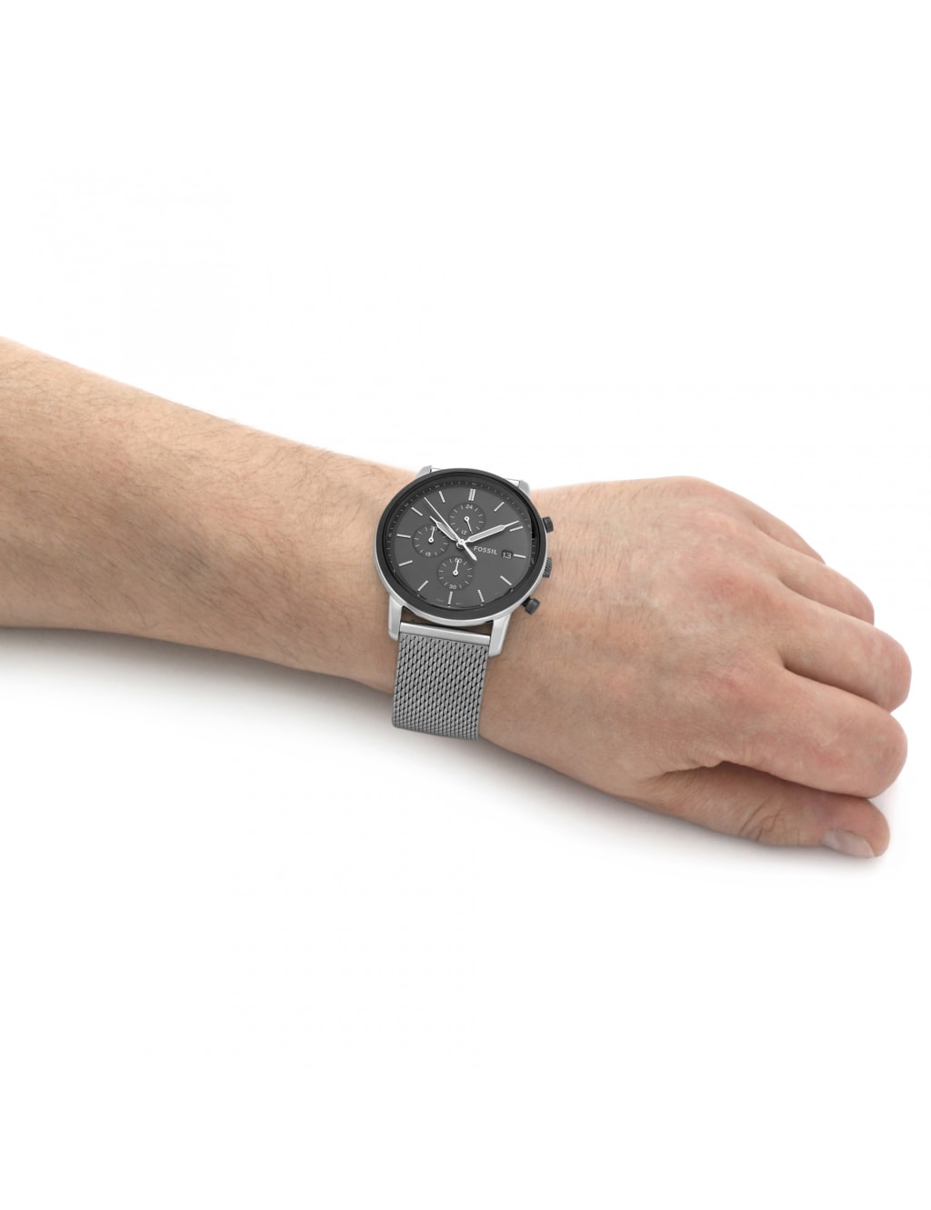 Fossil Minimalist Stainless Steel Watch 4 of 5