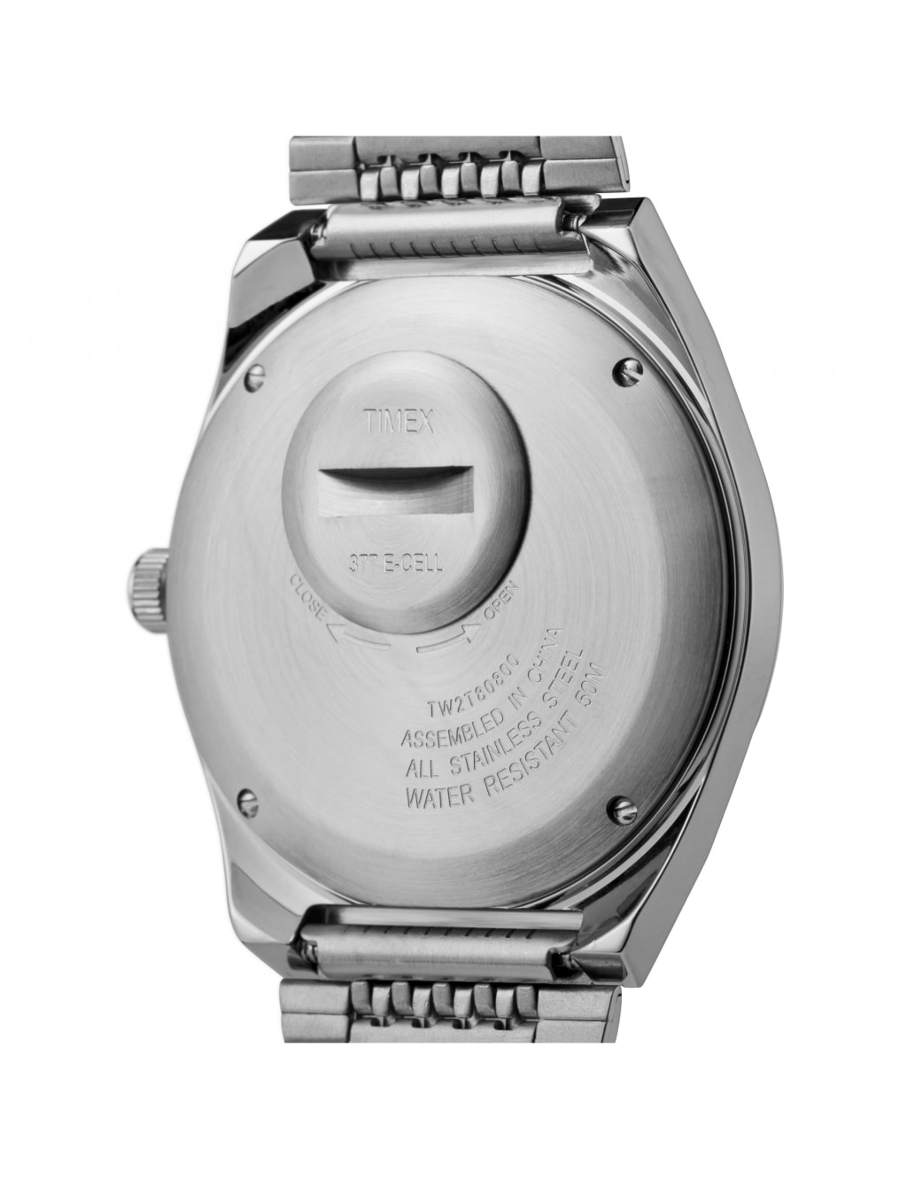 Timex Q Falcon Eye Stainless Steel Watch 3 of 7