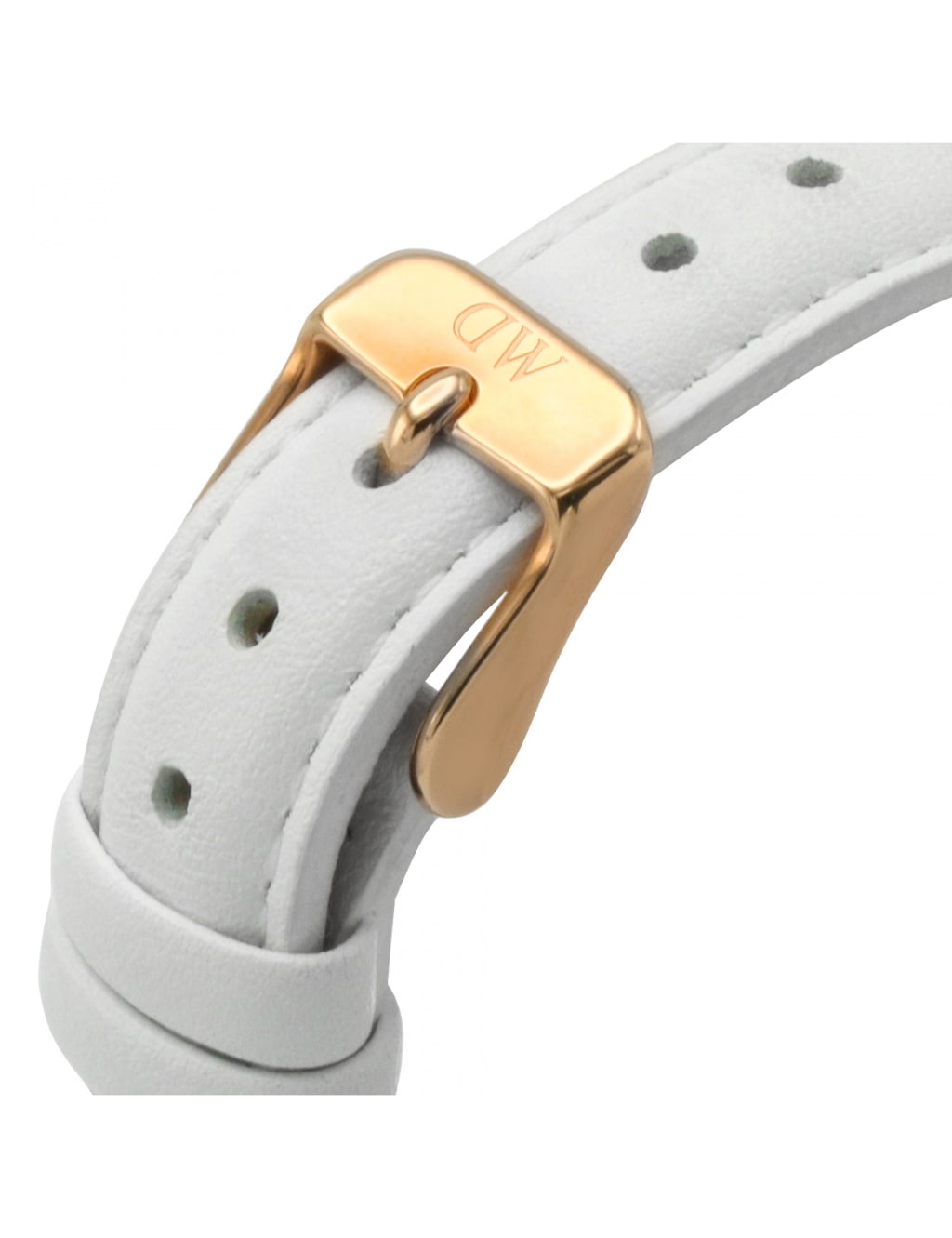 Daniel Wellington Petite Bondi White Leather Watch 3 of 5