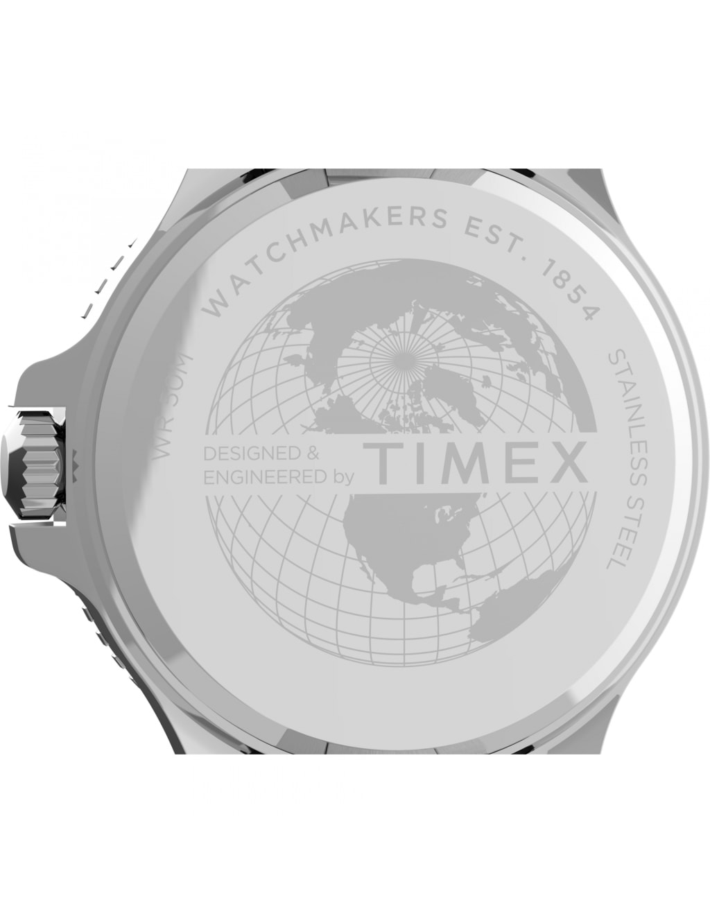 Timex Metropolitan Stainless Steel Chronograph Watch 3 of 7