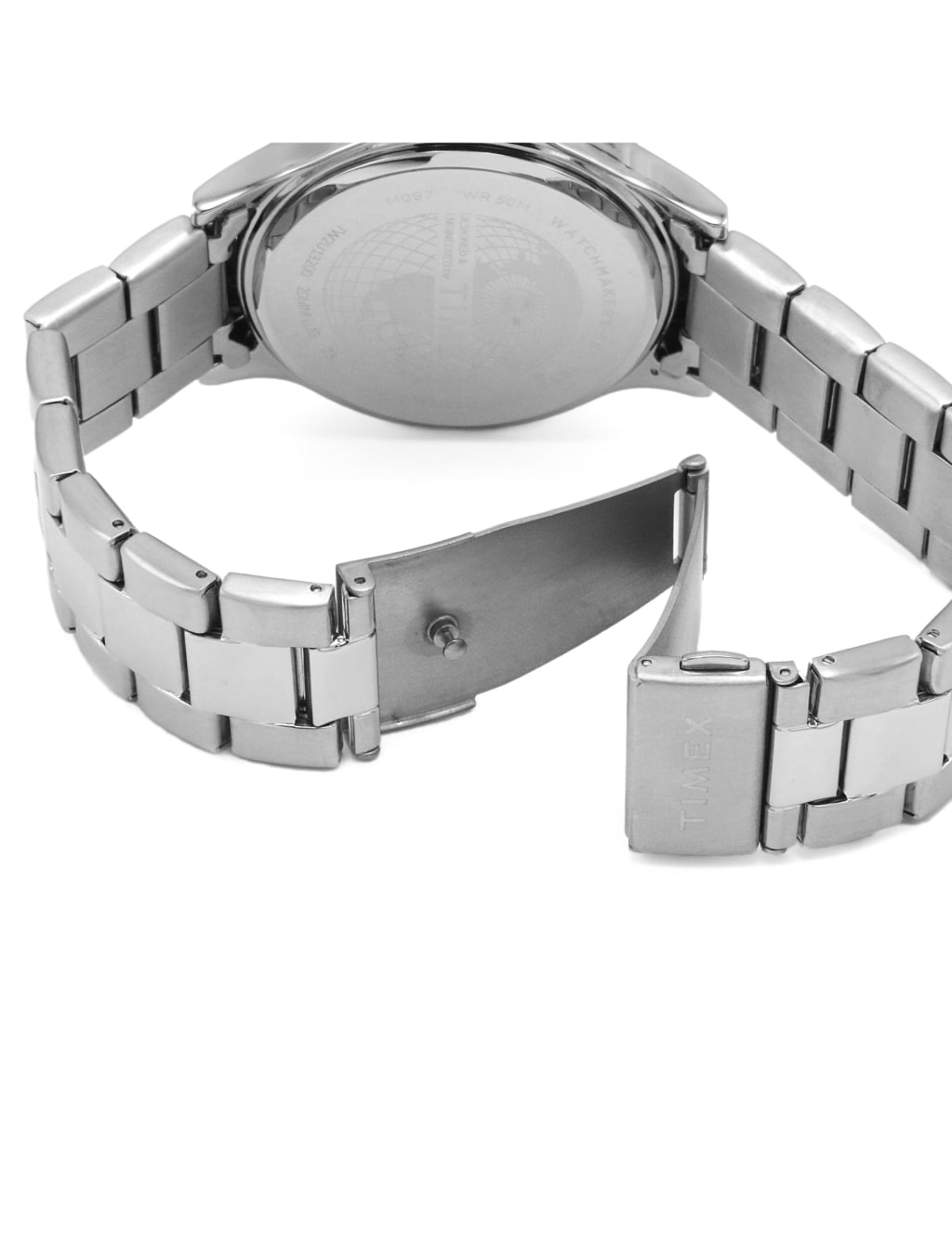Timex Metropolitan Stainless Steel Chronograph Watch 5 of 7
