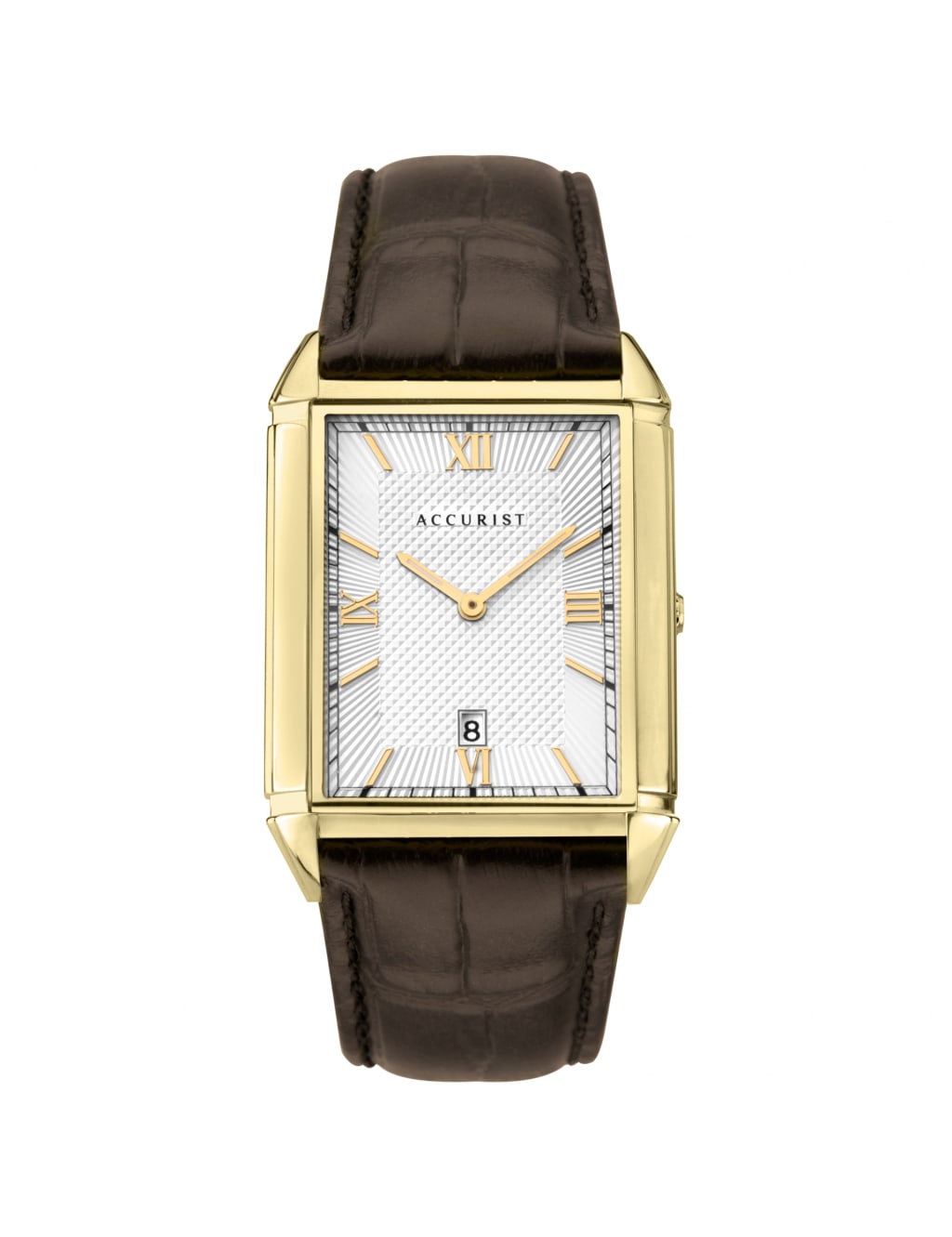 Accurist Brown Leather Watch 1 of 10