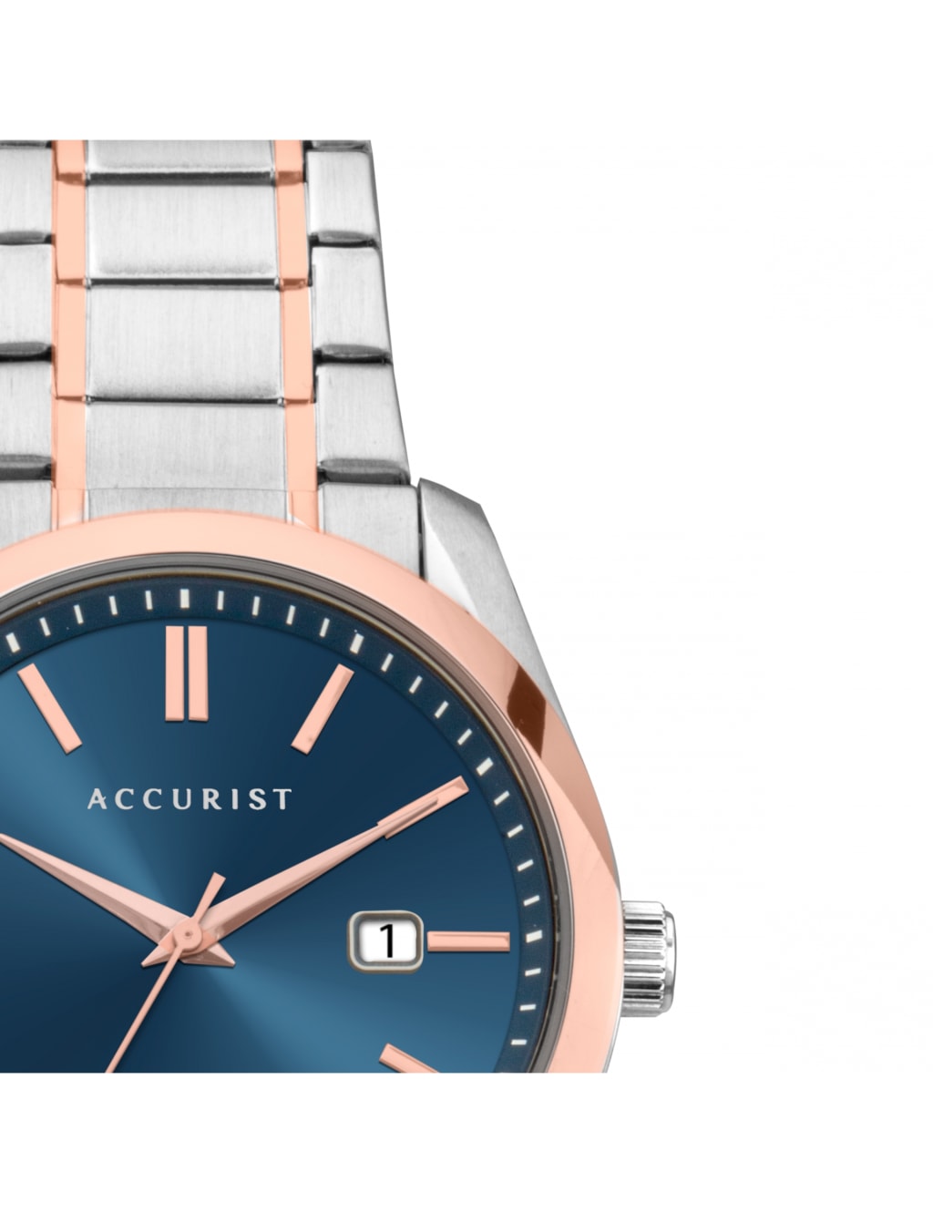 Accurist Two Tone Stainless Steel Watch 4 of 10