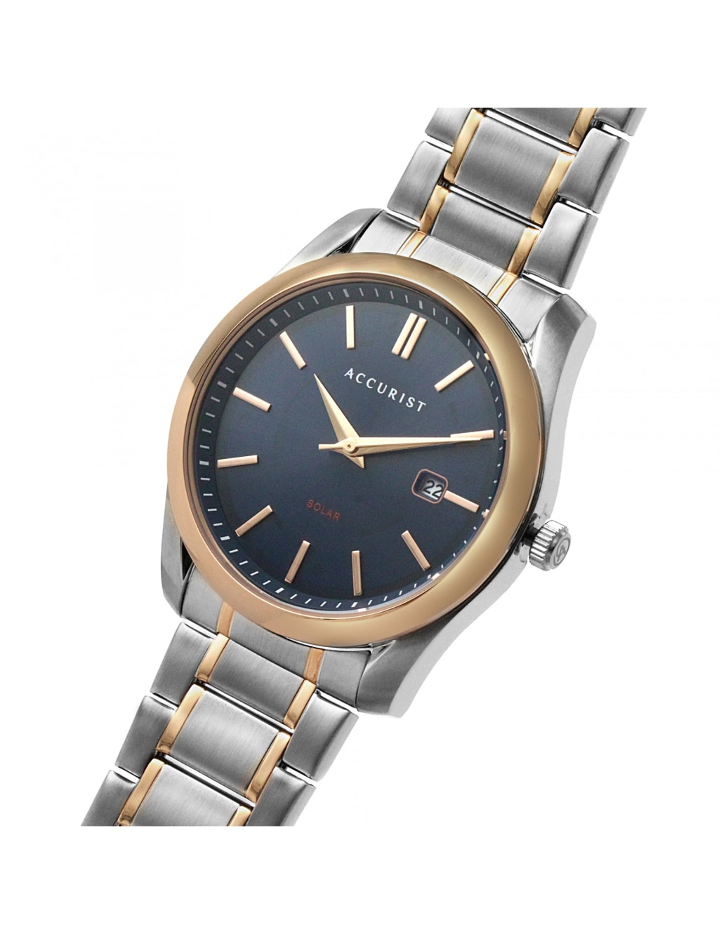 Accurist Two Tone Stainless Steel Watch 6 of 10