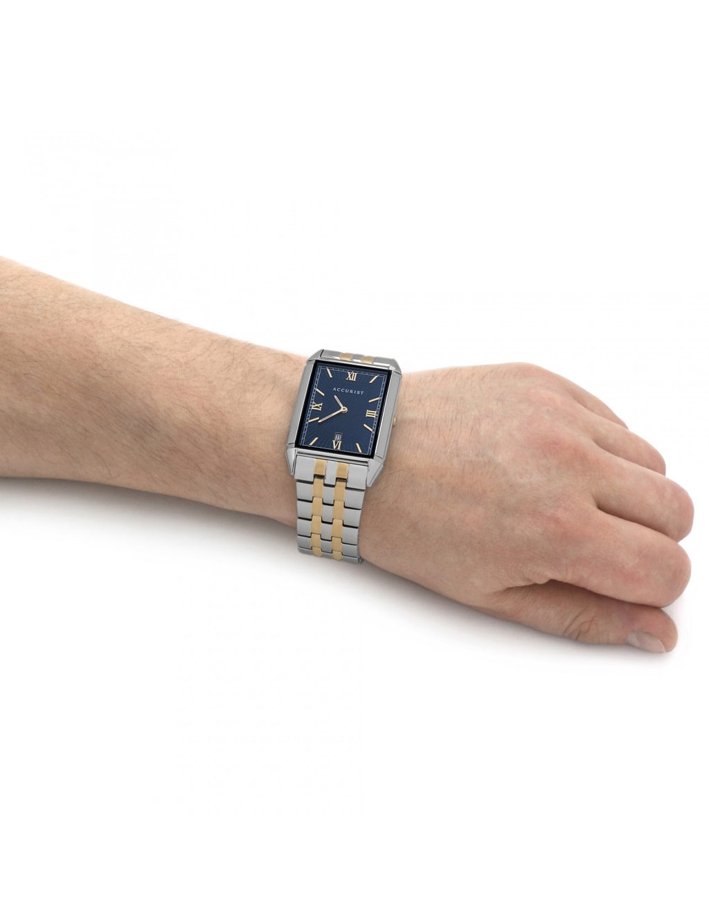 Accurist Two Tone Stainless Steel Watch 6 of 10