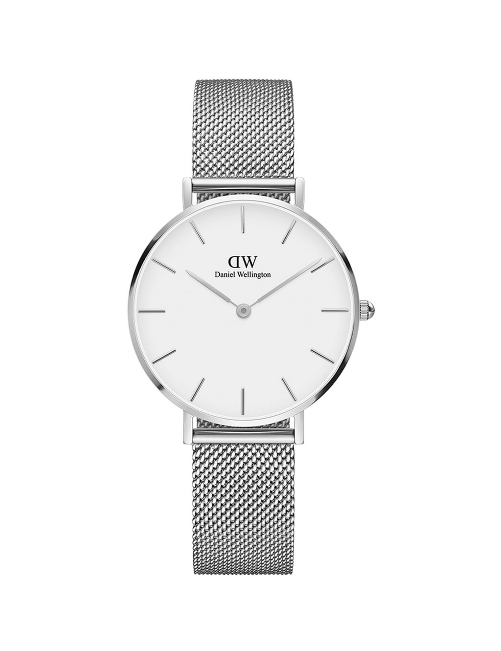 Daniel Wellington Petite Sterling Silver Stainless Steel Watch 1 of 4