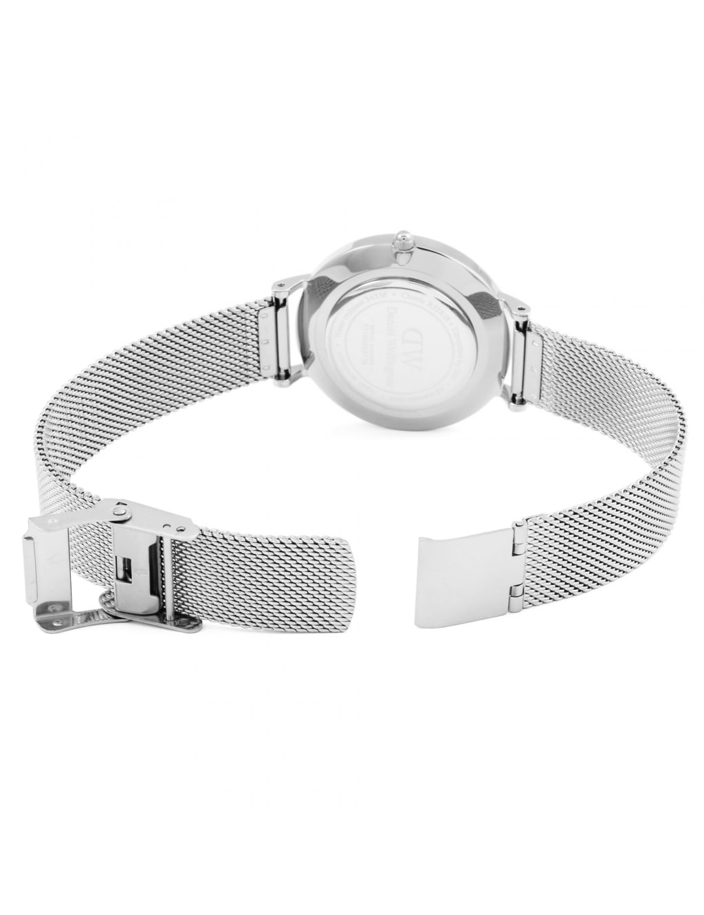 Daniel Wellington Petite Sterling Silver Stainless Steel Watch 2 of 4