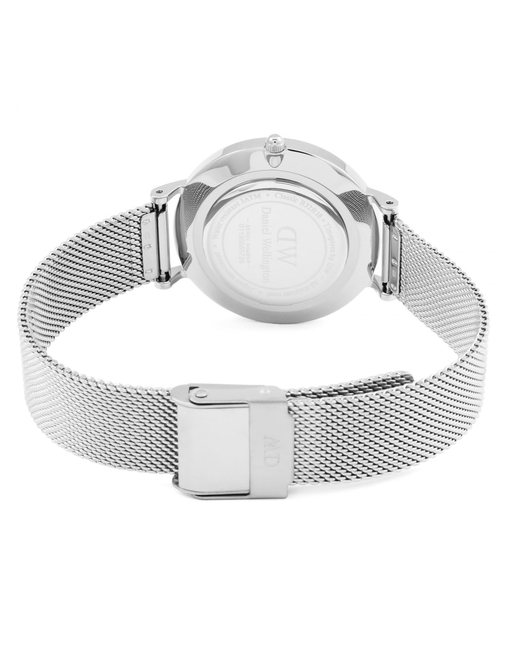 Daniel Wellington Petite Sterling Silver Stainless Steel Watch 3 of 4