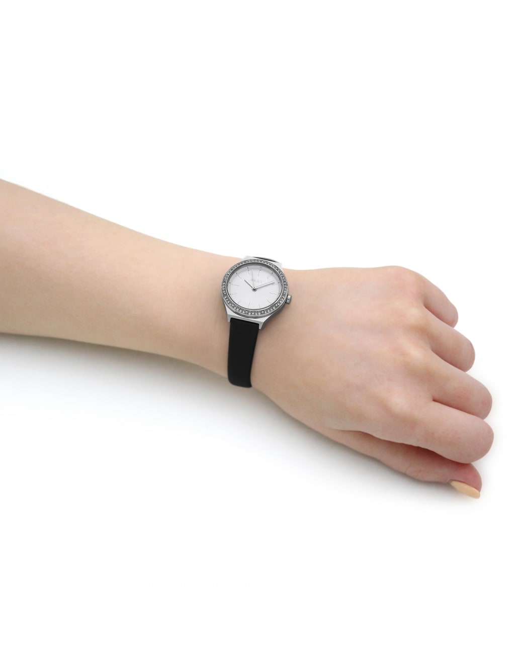 DKNY Parsons Black Leather Watch 3 of 7