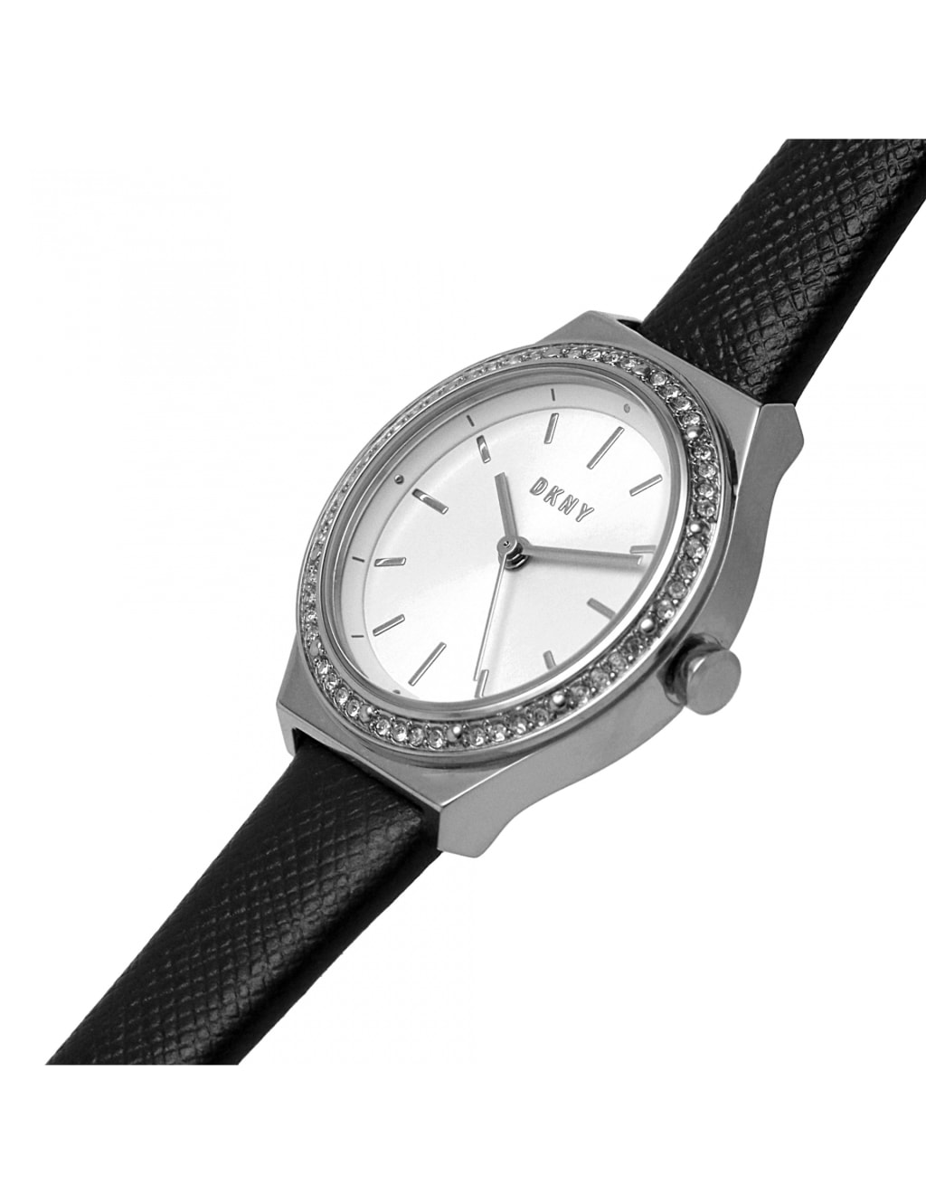 DKNY Parsons Black Leather Watch 4 of 7