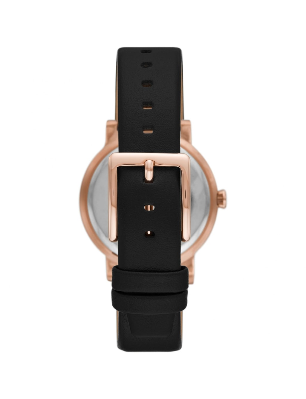 DKNY 7th Avenue Black Leather Watch DKNY M S