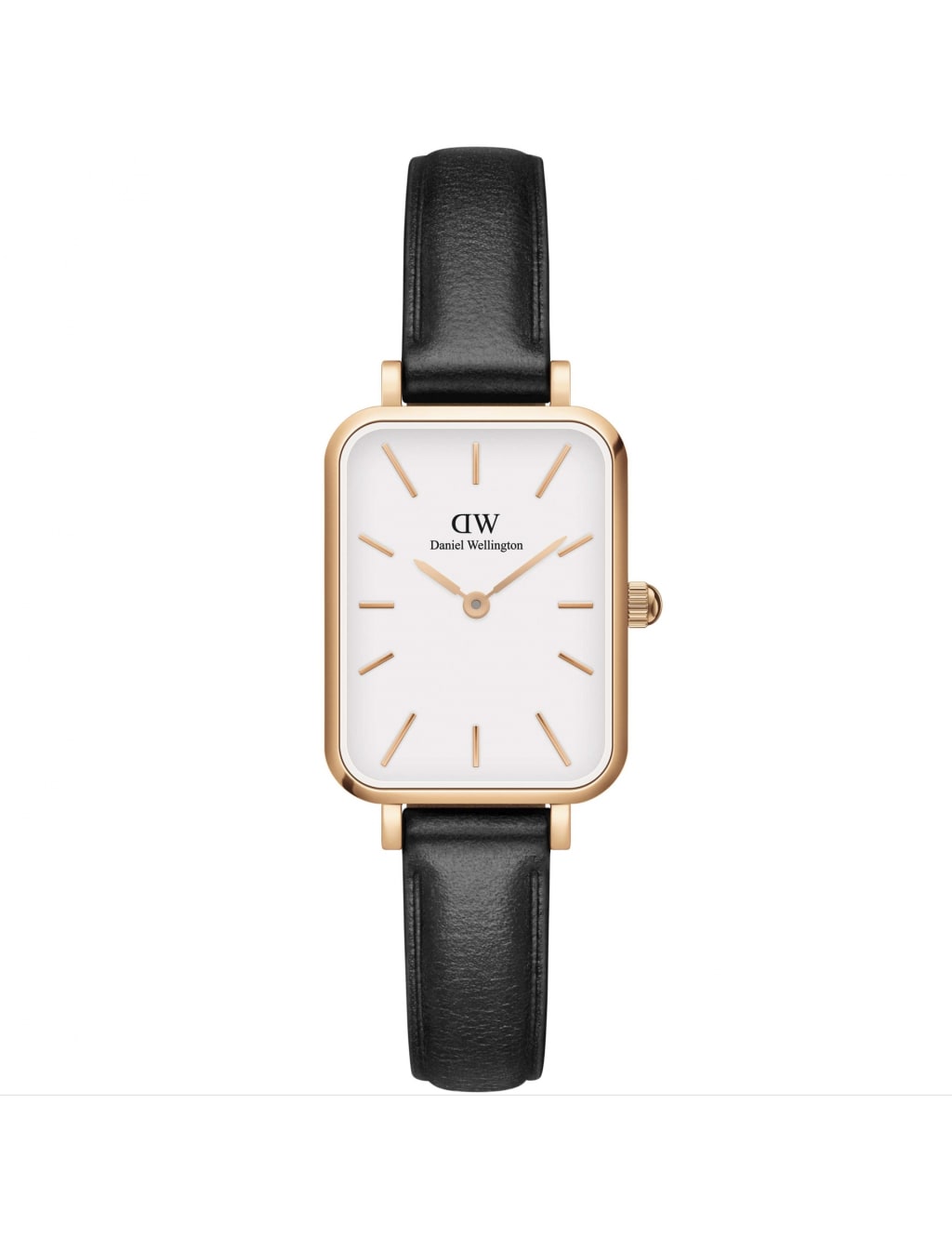 Daniel Wellington Quadro Black Leather Watch Daniel Wellington M S