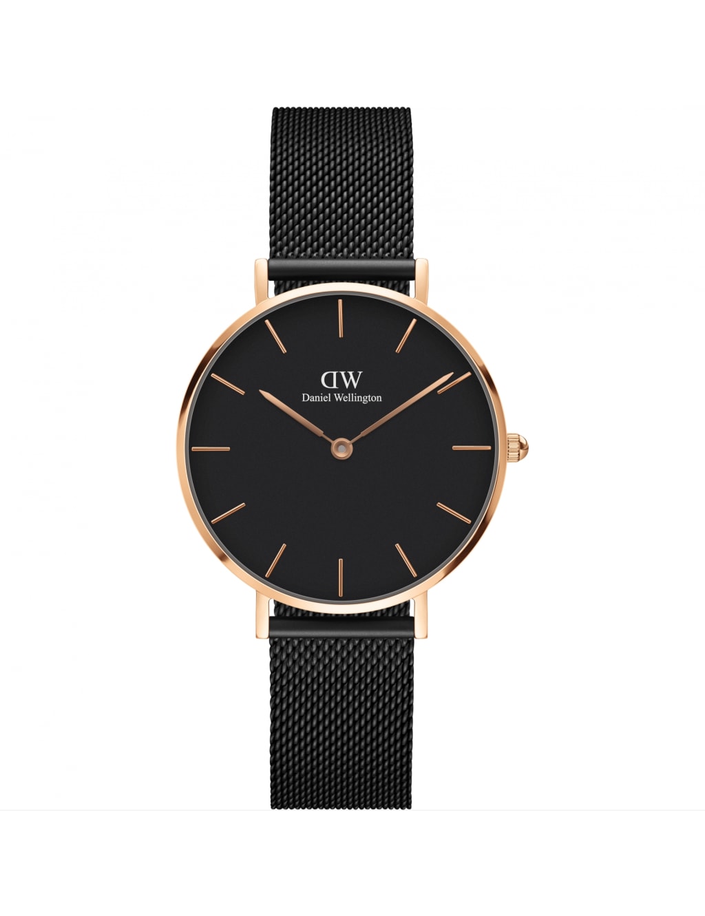 Daniel wellington petite ashfield black on sale