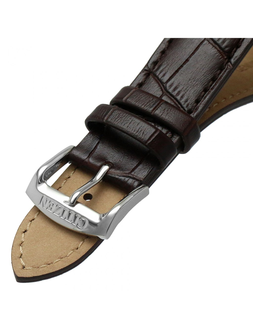 Citizen Twin Eye Leather Chronograph Watch 2 of 7
