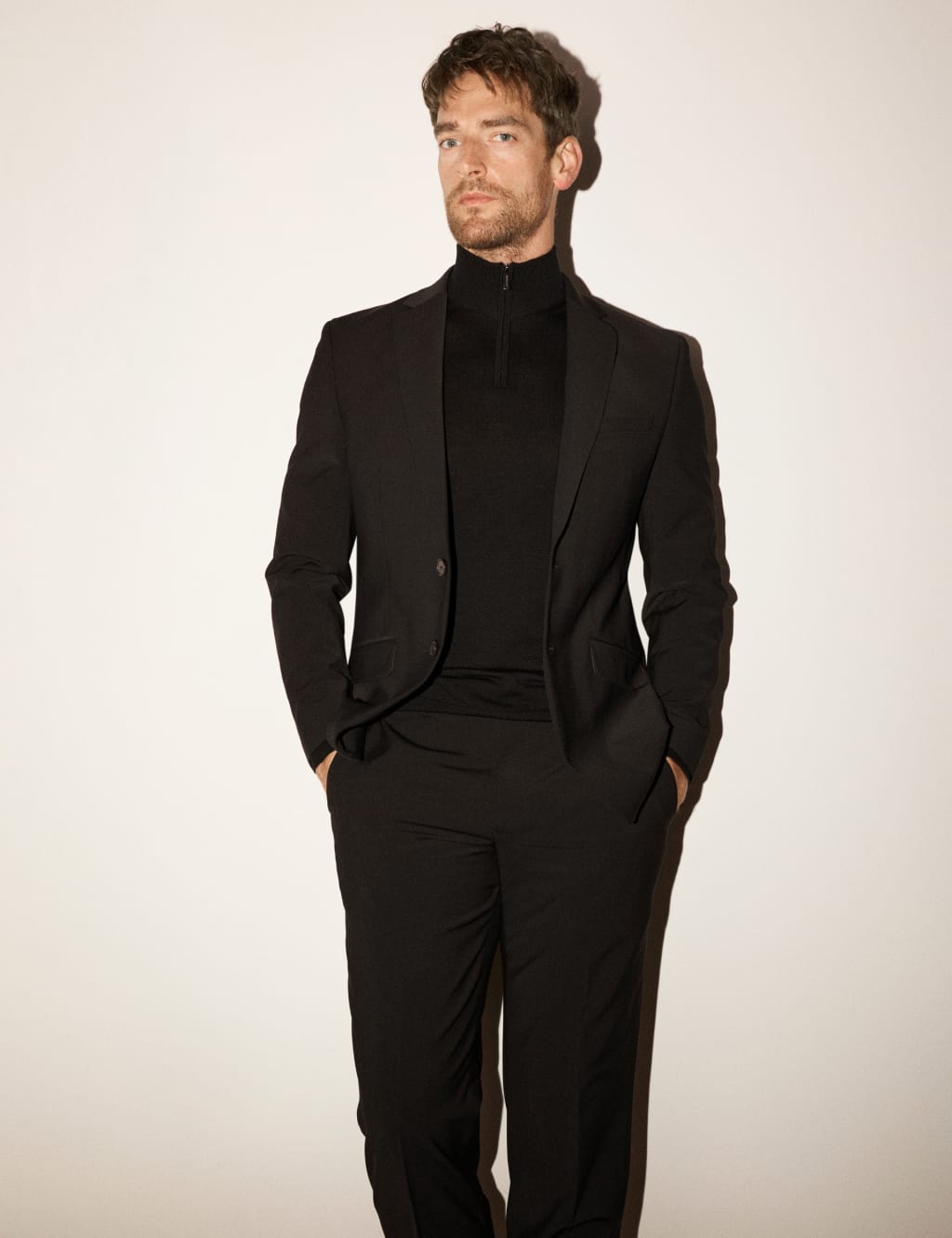 Tailored Fit Performance Suit Jacket