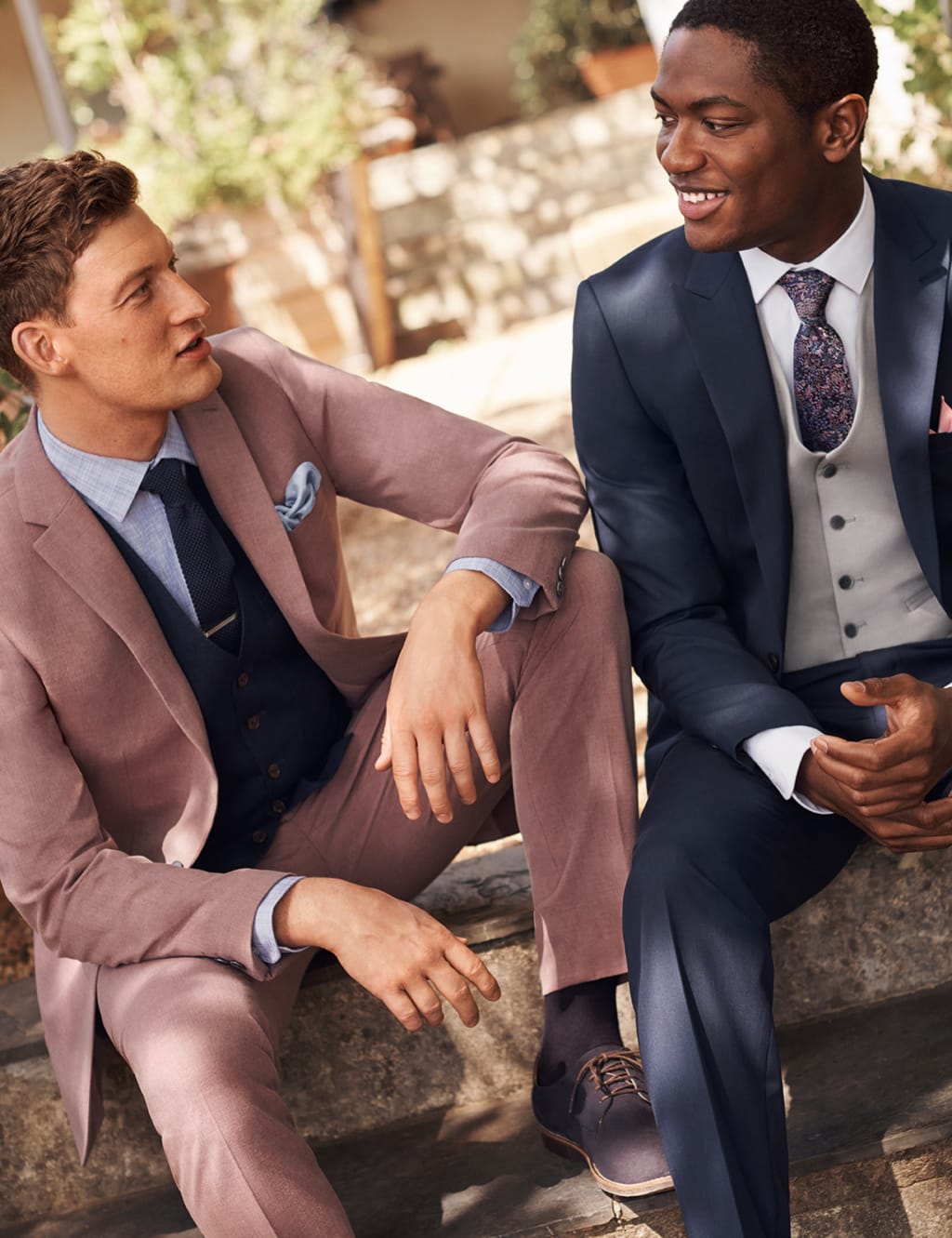 Pastel Slim Fit Trousers with Stretch 7 of 7