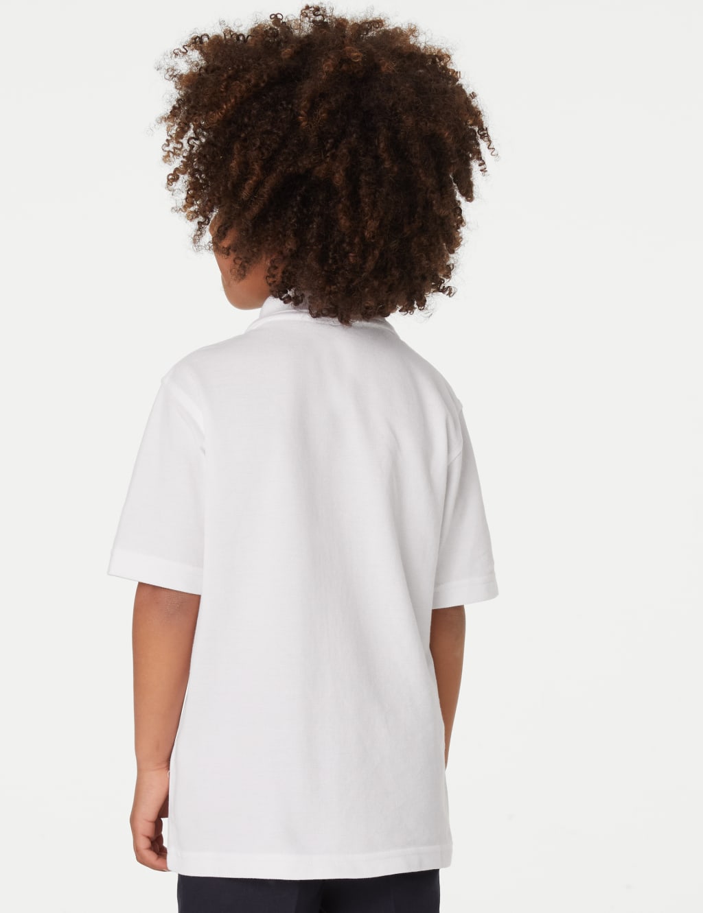 5pk Unisex Pure Cotton School Polo Shirts (2-18 Yrs) 4 of 4