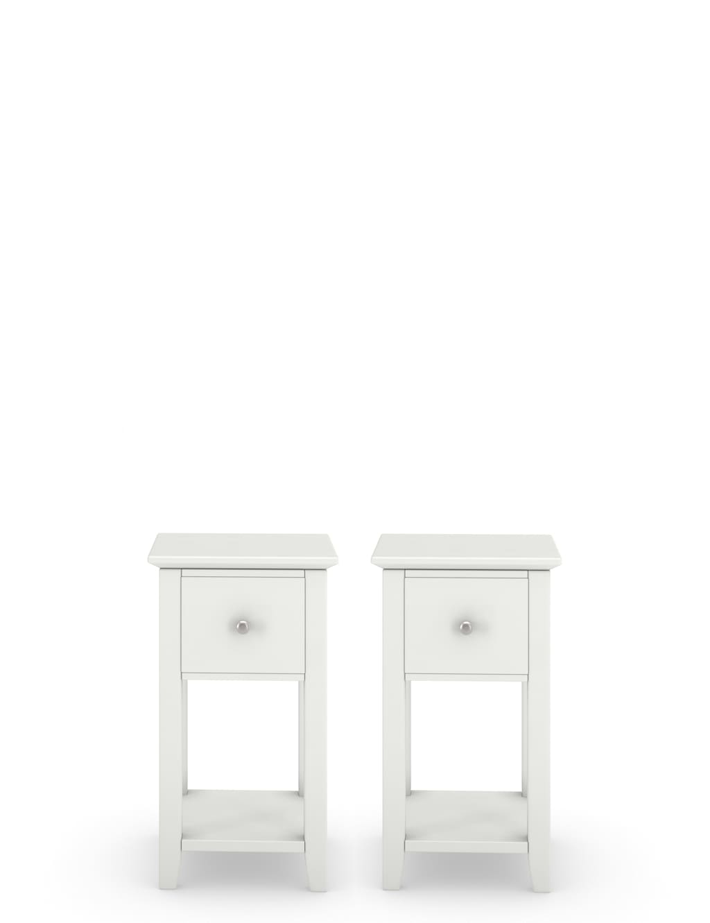 Set of 2 Hastings 1 Drawer Slim Bedside Tables 2 of 9