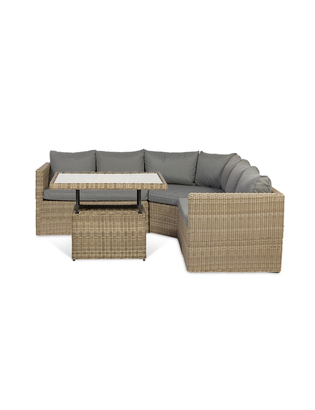 Wentworth 7 Seater Garden Lounge Set 3 of 4