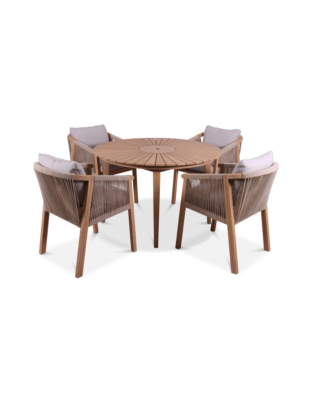 Roma 4 Seater Garden Table & Chairs 4 of 5